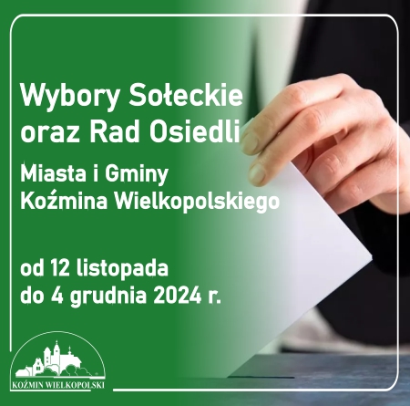 Wybory sołeckie oraz Rad Osiedli